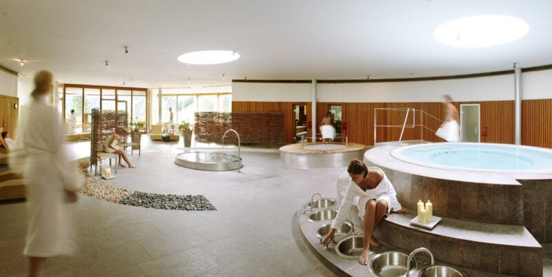 Saunawelt im Gesundhotel Bad Reuthe